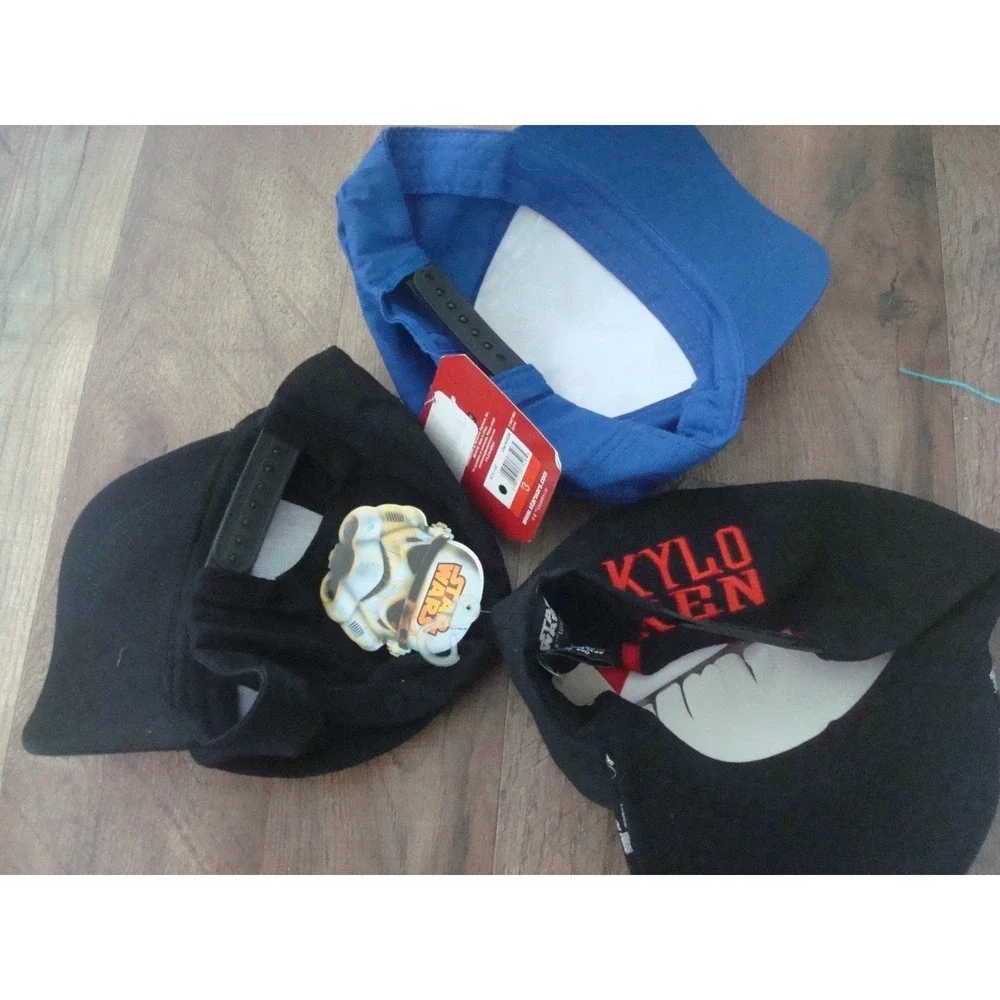 3HAT LOT STAR WARS KIDS YOUTH ‎ BUNDLE CAP HAT 90S VINTAGE 00S Y2K M1